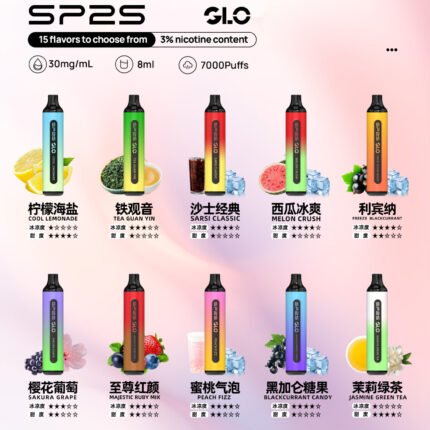 Sp2s 7000 Puffs 拋棄式電子煙 現貨爆款 震撼登場